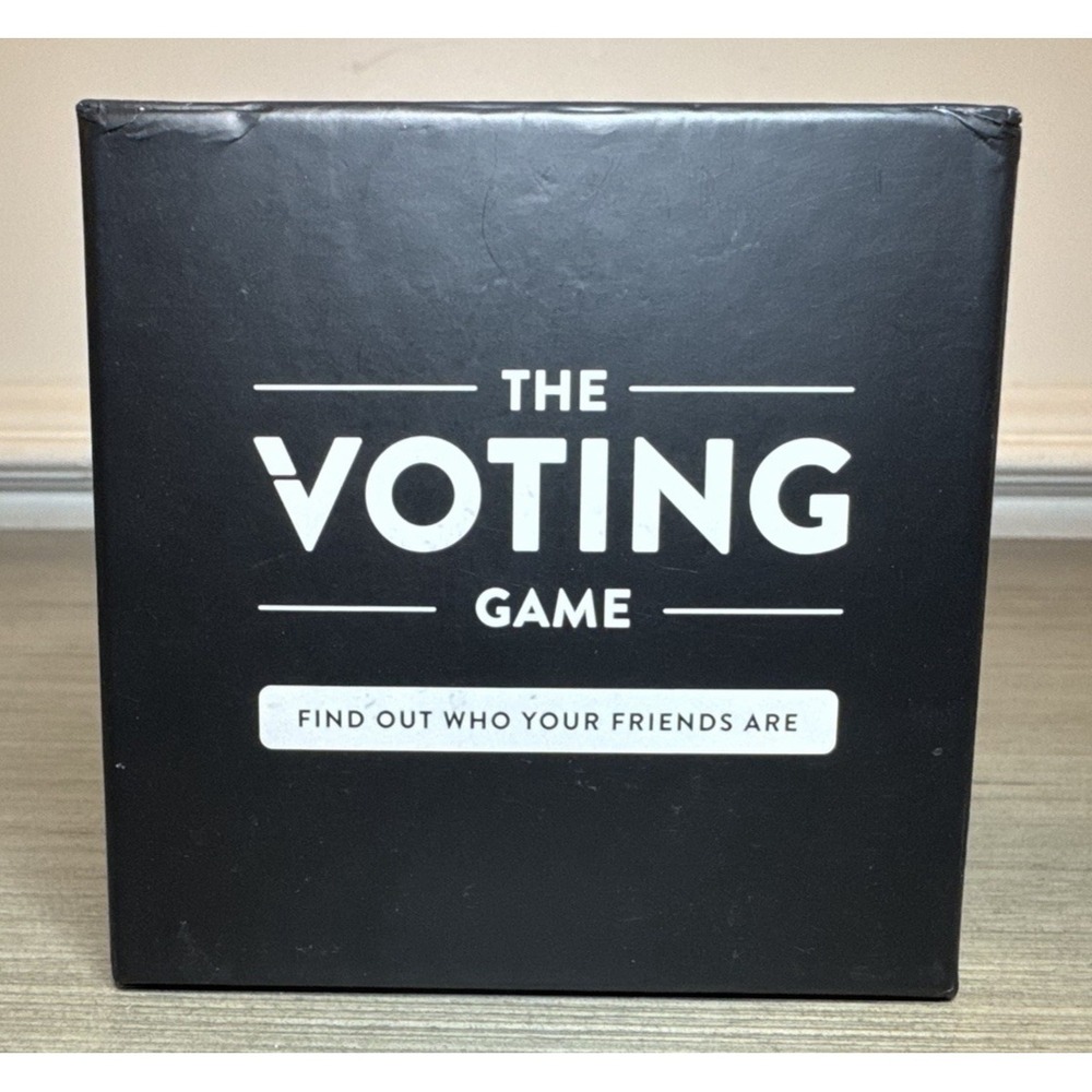The Voting Game | Complete‎ Card Game | Find Out Who Your Friends Are